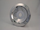 Replacement Shower Escutcheon Plate, Fits MOEN - Chrome Plated Push Button "New Style"  7 inch