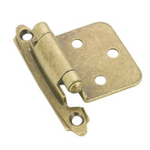 Traditional Hinge with screws/bumpers 5prs per bag