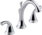 Addison 8 Inch Widespread 2-Handle High-Arc Bathroom Faucet in Chrome with Metal Pop-up Assembly