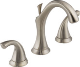 Addison 8 Inch Widespread 2-Handle High-Arc Bathroom Faucet in Stainless