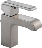 Arzo 4 Inch Single-Hole Single-Handle Bathroom Faucet in Stainless