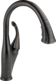 Addison Single-Handle Pull-Down Sprayer Kitchen Faucet in Venetian Bronze with Touch2O Technology and MagnaTite Docking