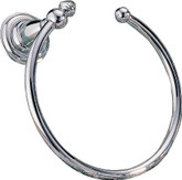 Victorian Open Towel Ring in Chrome