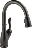 Leland Integrated Single-Handle Pull-Down Sprayer Kitchen Faucet in Venetian Bronze with MagnaTite Docking