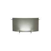 Contemporary Beauty 1 Light Sconce with Acid Frost Glass and Polished Chorme Finish