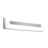 Contemporary Beauty 3 Light Bath Light with Frost Glass and Polished Chorme Finish