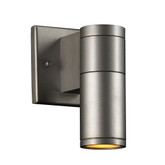 Contemporary Beauty 1 Light Outdoor Wall Sconce with and Aluminum Finish
