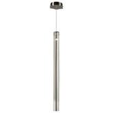 Contemporary Beauty 1 Light Mini Pendant with Clear Glass and Polished Chorme Finish