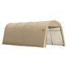 10 x 20 x 8 Feet Auto Shelter, Round Style, Sandstone Cover
