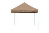 Pro Pop-Up Canopy, 10 x 10, Straight Leg, Desert Bronze Cover with Storage Bag