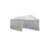 Max AP 10 x 20 White Canopy Enclosure Kit, Fits 1-3/8 Inch Frame