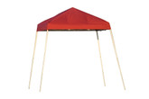 Sport 8 x 8 Red Slant Leg Pop-Up Canopy