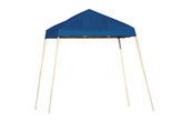 Sport Pop-Up Canopy, 8 x 8, Slant Leg, Blue Cover with Storage Bag