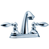 Catalina 2-Handle High-Arc 4 inch Centerset Bathroom Faucet in Polished Chrome