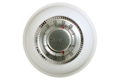 Honeywell Round Heat Only Thermostat with Cover Ring