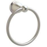 Conical Towel Ring in Brushed Nickel
