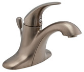Serrano 1-Handle Mid-Arc 4 inch Centerset Bathroom Faucet in Brushed Nickel