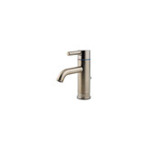 Contempra 1-Handle Mid-Arc 4 inch Centerset Bathroom Faucet in Brushed Nickel