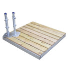 4 Feet x4 Feet  Shore Ramp Kit With Cedar Decking