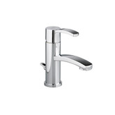Berwick Monoblock Single Hole 1-Handle Low-Arc Bathroom Faucet with Speed Connect Drain in Polished Chrome