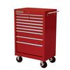 27  Inch. 11 drawer Cabinet, Red