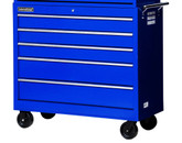 42  Inch. 5 drawer Cabinet, Blue
