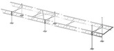 Modular Truss Dock 32 Feet x 6 Feet