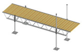 Modular Truss Dock 16 Feet x 4 Feet