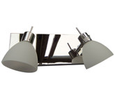 Double Wall Or Ceiling Mount Mono Point with Frosted Glass Shade