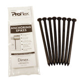 ProFLex Anchoring Spike Pack (16) 8 Inches Spikes