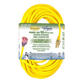 Power Joe 14 Gauge 50 Foot Low Temp Extension Cord with Lighted End