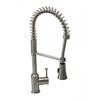Pekoe Semi-Professional Single Control Kitchen Faucet In Stainless Steel