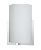 8-1/2 Inches Wall Sconce, Brushed Nickel Finish