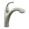 Forte Single-Control Pullout Kitchen Faucet &#150; Matching Colour Spray Head And Lever Handle