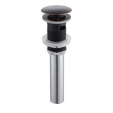 Pop Up Drain with Overflow Oil Rubbed Bronze