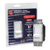 Multi-Purpose Dimmer w/ On/Off Preset Switch and Optional Locator Light 600VA-120 V AC , in White