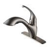 Single Lever Pull Out Kitchen Faucet Satin Nickel