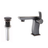 Sonus Single Lever Basin Faucet and Pop Up Drain with Overflow Oil Rubbed Bronze
