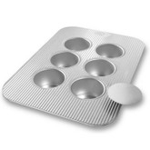 Mini Cheesecake Pan with Removable Bottoms (6 Wells)