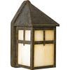 Mission Collection 1 Light Weathered Bronze Wall Lantern