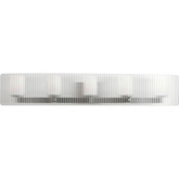 Coupe Collection 5 Light Brushed Nickel Bath Light