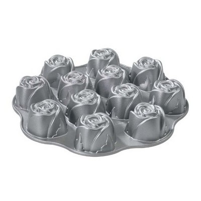 Non-stick Muffin Pan, Roses