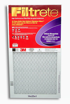 3M Filtrete 14x25 Airborne Microparticle Reduction Filter