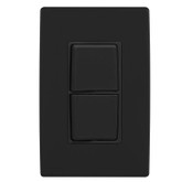 Colour Change Kit for Combination Switches, in Onyx Black