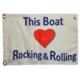 NAUTI "Rocking & Rolling" Funny Flag