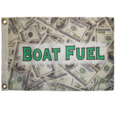 NAUTI "Boat Fuel" Funny Flag