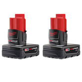 M12 XC High Capacity Redlithium Battery Two Pack