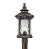 Monroe 1 Light Imperial Bronze Outdoor Incandescent Post Lantern