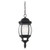 1 Light Black Fluorescent Outdoor Pendant