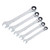 Universal Ratcheting Wrench Set 5 Pieces SAE
